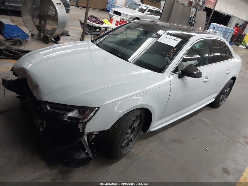 Vin: waub4af4xka029576, lot: 46641422, audi s4 3.0t premium 20192