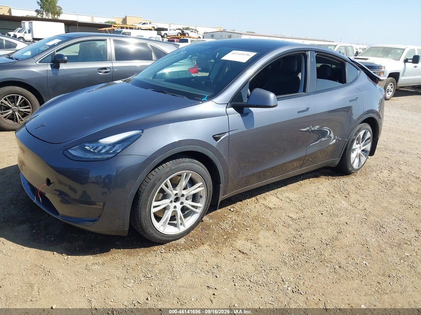 Vin: 5yjygdee6mf087386, lot: 46641430, tesla model y long range dual motor all-wheel drive 20212