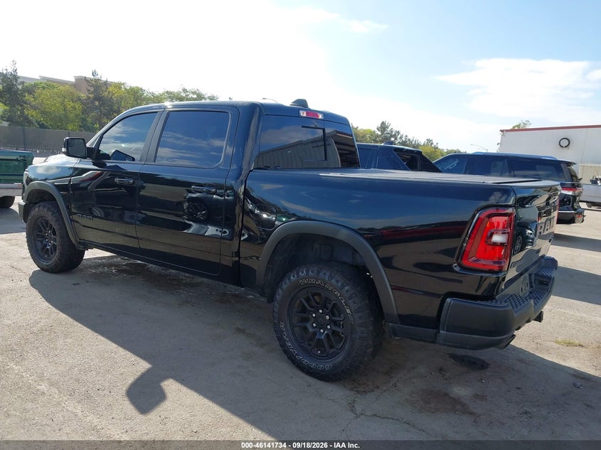 Vin: 1c6srflpxsn667553, lot: 46641468, ram 1500 rebel  4x4 5'7 box 20253