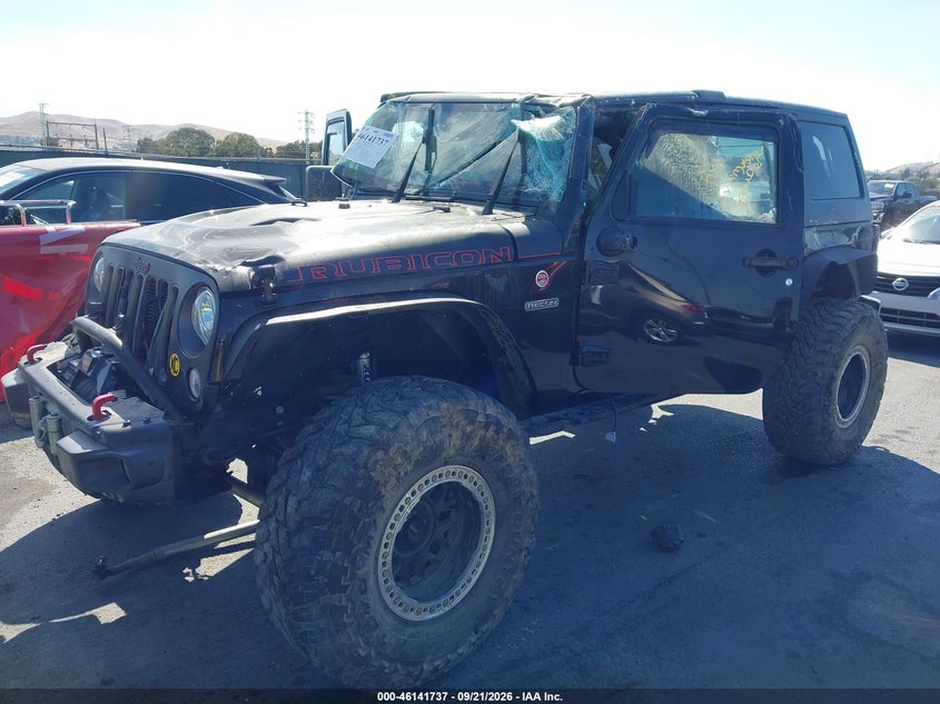 Vin: 1c4bjwfg3hl620414, lot: 46641471, jeep wrangler unlimited rubicon recon 4x4 20172