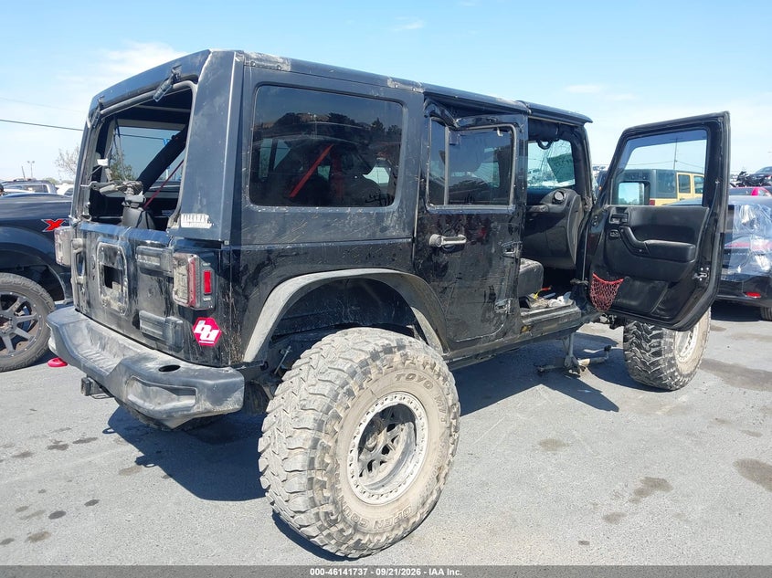 Vin: 1c4bjwfg3hl620414, lot: 46641471, jeep wrangler unlimited rubicon recon 4x4 20174