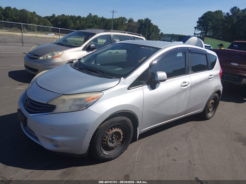 Vin: 3n1ce2cp8el356776, lot: 46641475, nissan versa note sv 20142