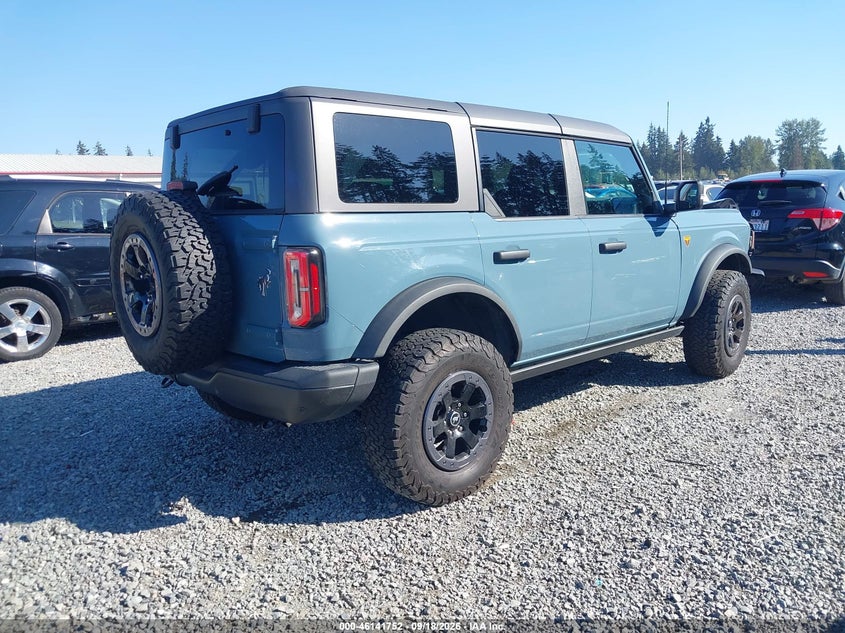 Vin: 1fmee5dpxnlb84649, lot: 46641486, ford bronco badlands 20224