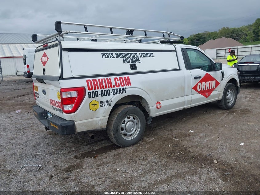 Vin: 1ftmf1cb7pkd82657, lot: 46641492, ford f-150 xl/xlt 20234