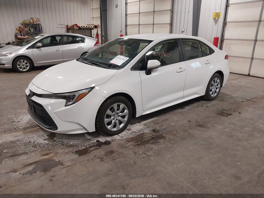 Vin: jtdbcmfexpj008427, lot: 46641494, toyota corolla hybrid le 20232