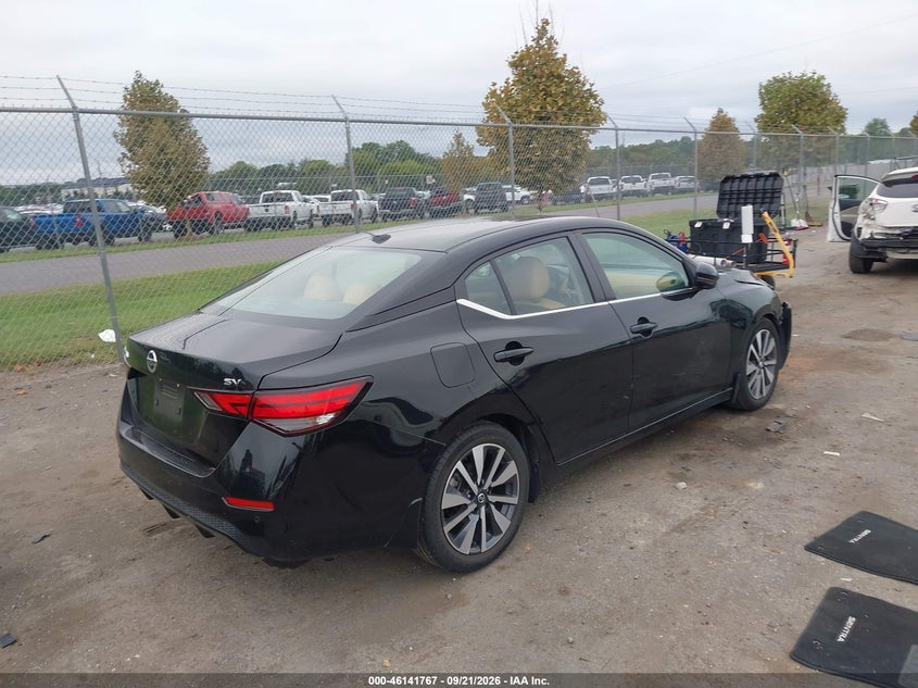 Vin: 3n1ab8cv7ly246349, lot: 46641501, nissan sentra sv xtronic cvt 20204