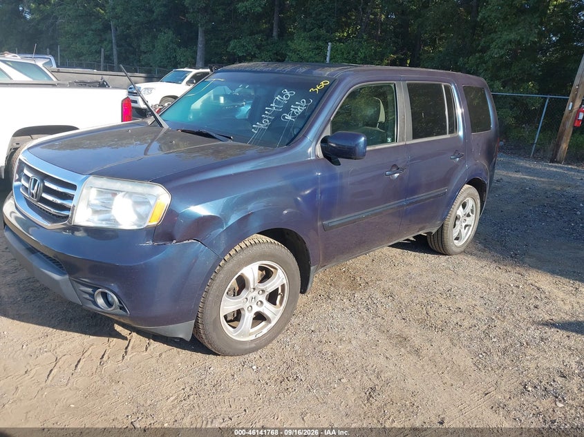 Vin: 5fnyf4h57cb076328, lot: 46641502, honda pilot ex-l 20122