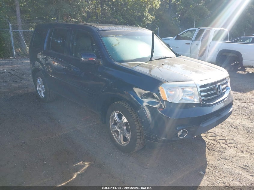2012 HONDA PILOT auction photo 1