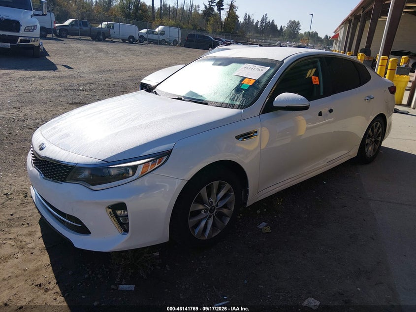 Vin: 5xxgt4l30jg234237, lot: 46641503, kia optima s 20182