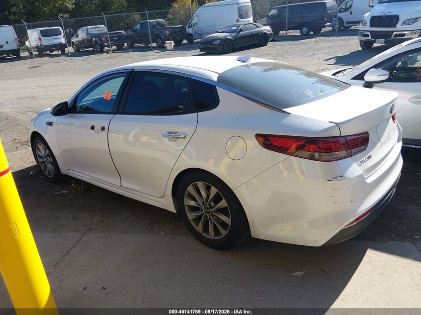 Vin: 5xxgt4l30jg234237, lot: 46641503, kia optima s 20183