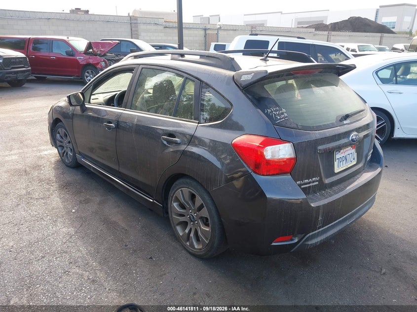 Vin: jf1gpap64g8216283, lot: 46641545, subaru impreza 2.0i sport premium 20163