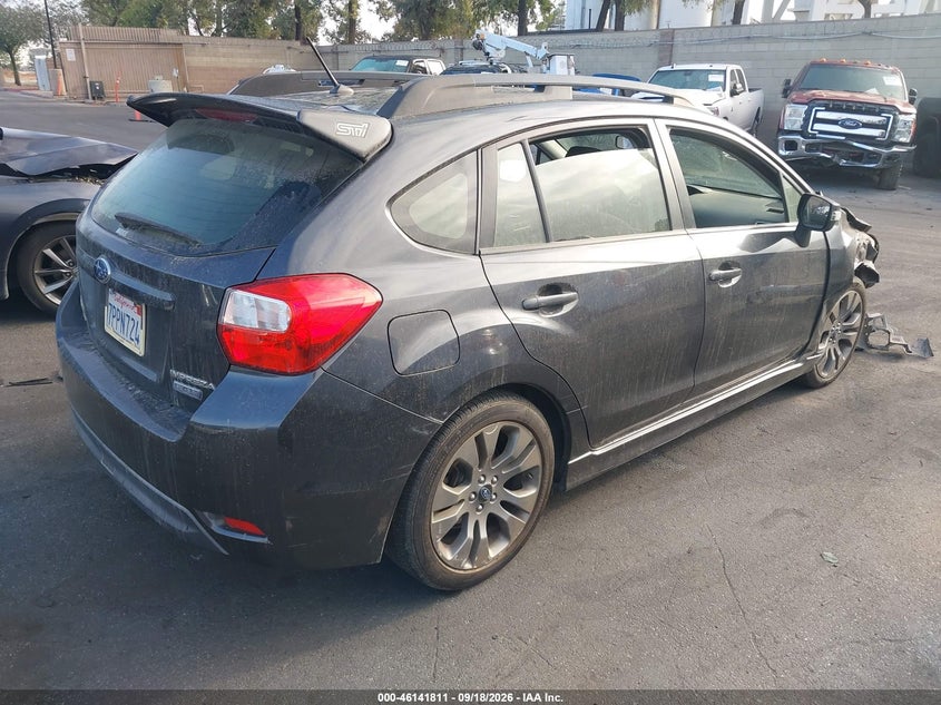 Vin: jf1gpap64g8216283, lot: 46641545, subaru impreza 2.0i sport premium 20164