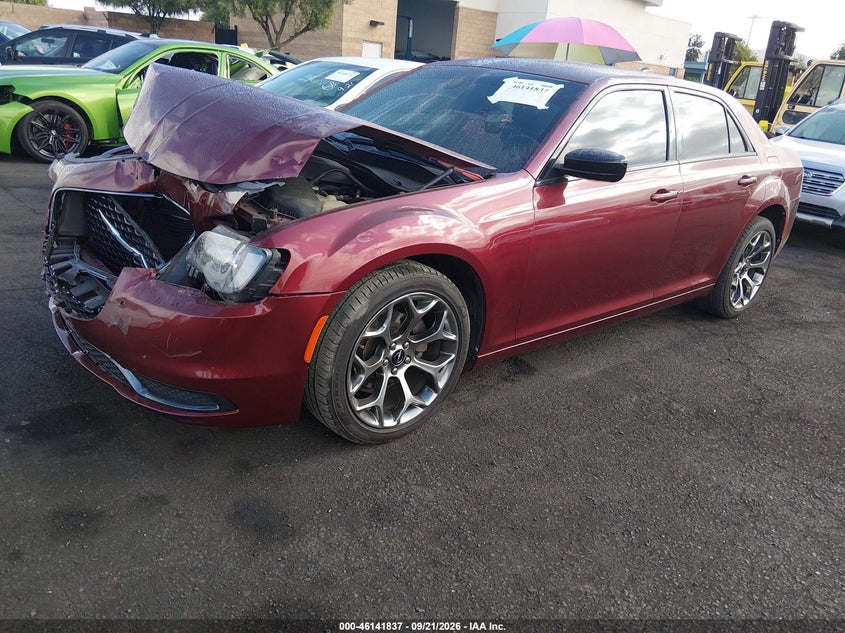Vin: 2c3ccaag3jh320159, lot: 46641571, chrysler 300 touring 20182