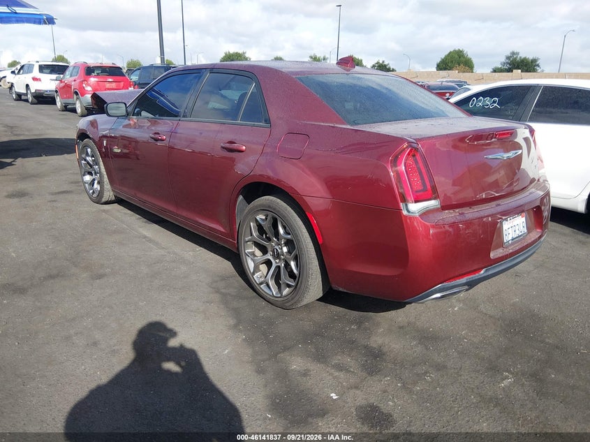 Vin: 2c3ccaag3jh320159, lot: 46641571, chrysler 300 touring 20183