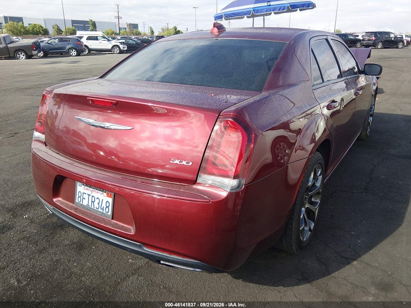 Vin: 2c3ccaag3jh320159, lot: 46641571, chrysler 300 touring 20184