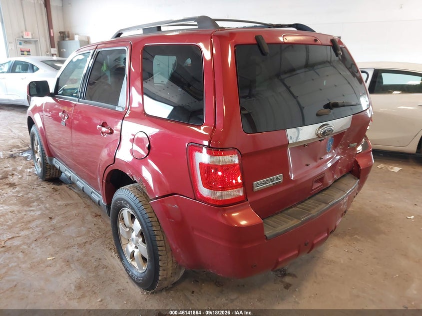 Vin: 1fmcu9eg5ckb29397, lot: 46641598, ford escape limited 20123