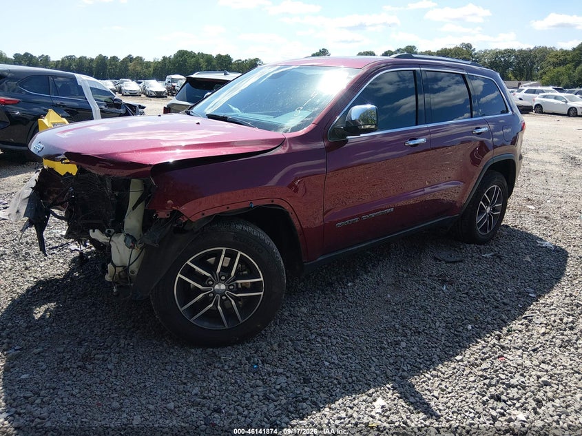 Vin: 1c4rjebg7jc159352, lot: 46641608, jeep grand cherokee limited 4x2 20182