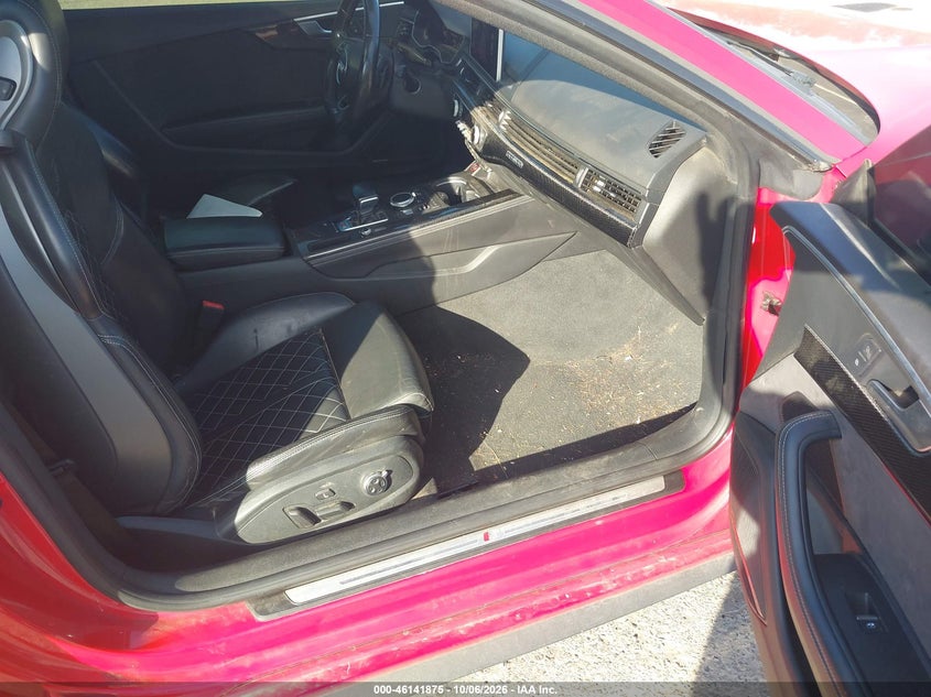 AUDI S5 2018 VIN WAUP4AF50JA001735