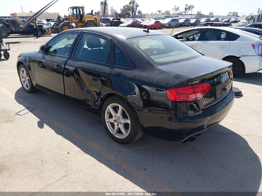 AUDI A4 2009 VIN WAUJF78K49N047689