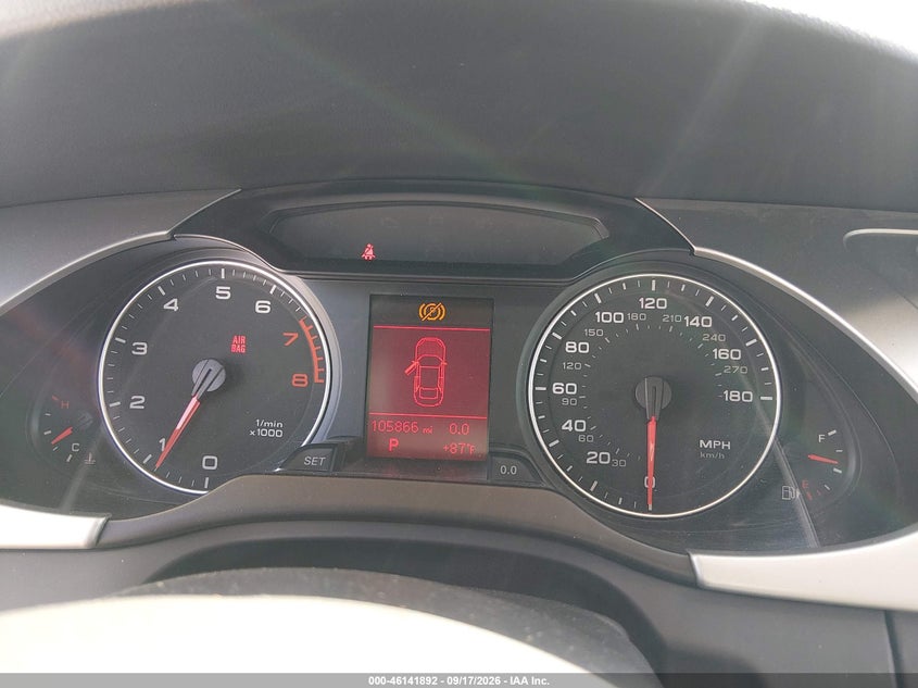 AUDI A4 2009 VIN WAUJF78K49N047689