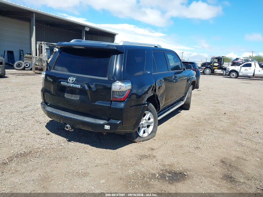 Vin: jtebu5jr7j5525354, lot: 46641631, toyota 4runner 20184