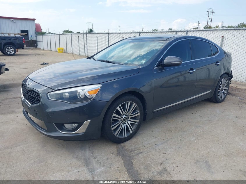 Vin: knaln4d74f5197597, lot: 46641633, kia cadenza premium 20152