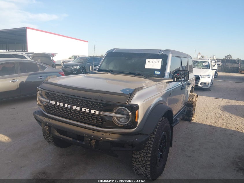 Vin: 1fmee2bp1rlb18255, lot: 46641651, ford bronco wildtrak 20242