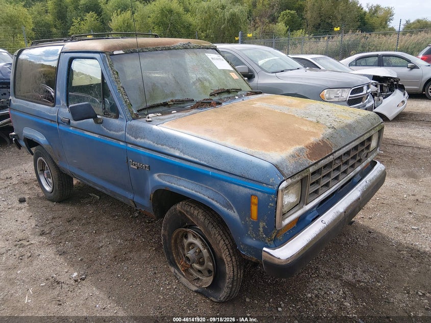 FORD BRONCO II 1988 VIN 1FMCU14T6JUE14014
