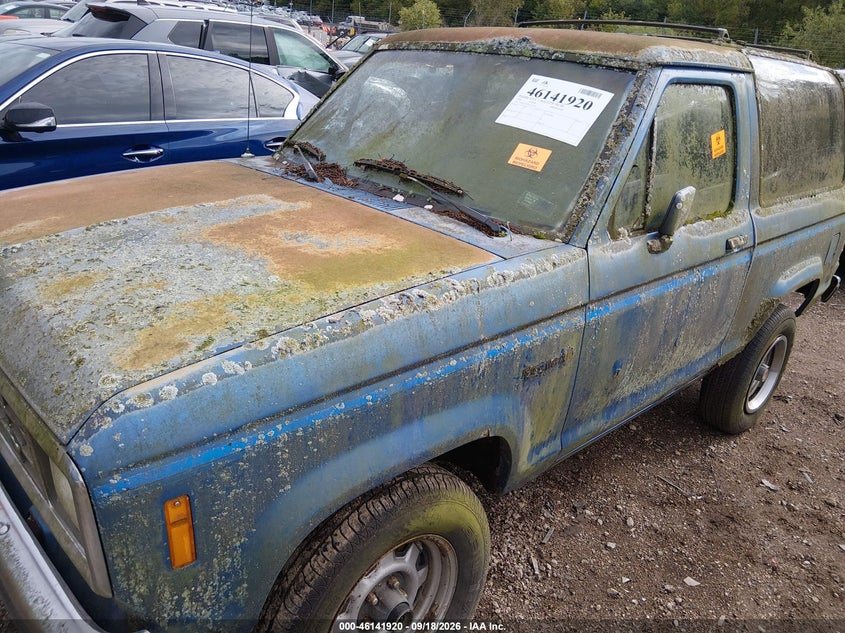 FORD BRONCO II 1988 VIN 1FMCU14T6JUE14014