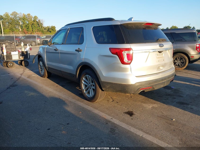 Vin: 1fm5k7bh6hgc05154, lot: 46641672, ford explorer 20173
