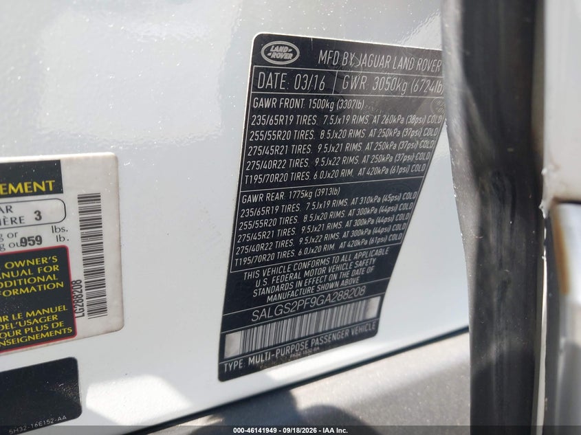 LAND ROVER RANGE ROVER - zdjęcie 9