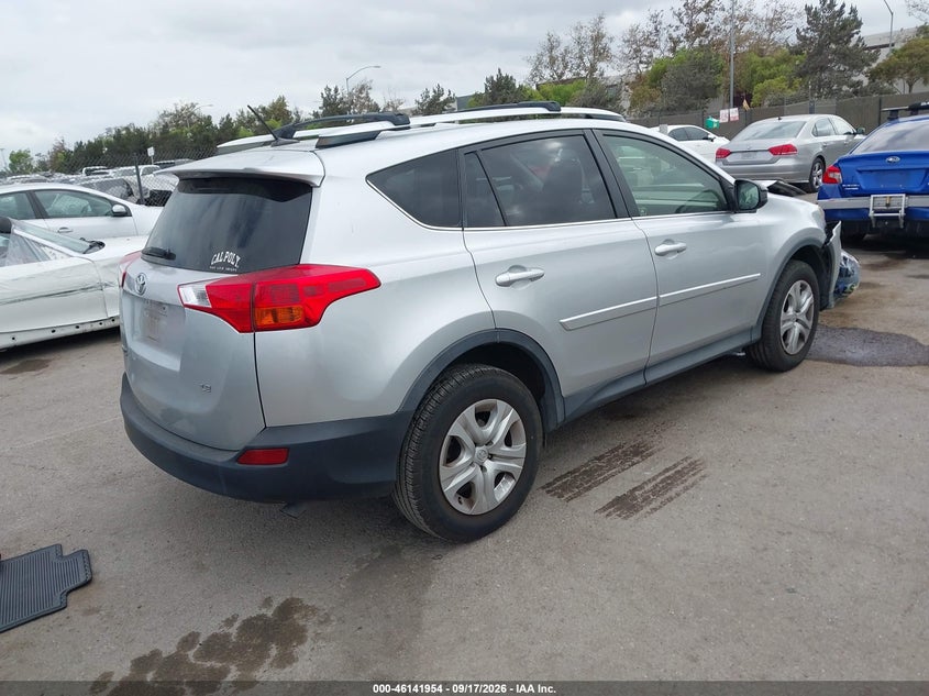 Vin: jtmzfrev8ej012364, lot: 46641688, toyota rav4 le 20144