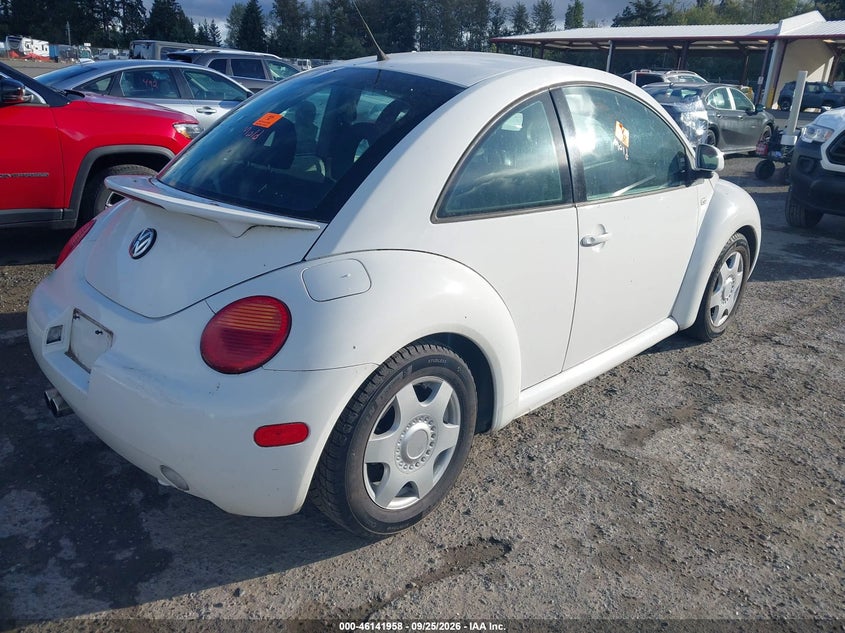 VOLKSWAGEN NEW BEETLE 2000 VIN 3VWCC21C2YM461960