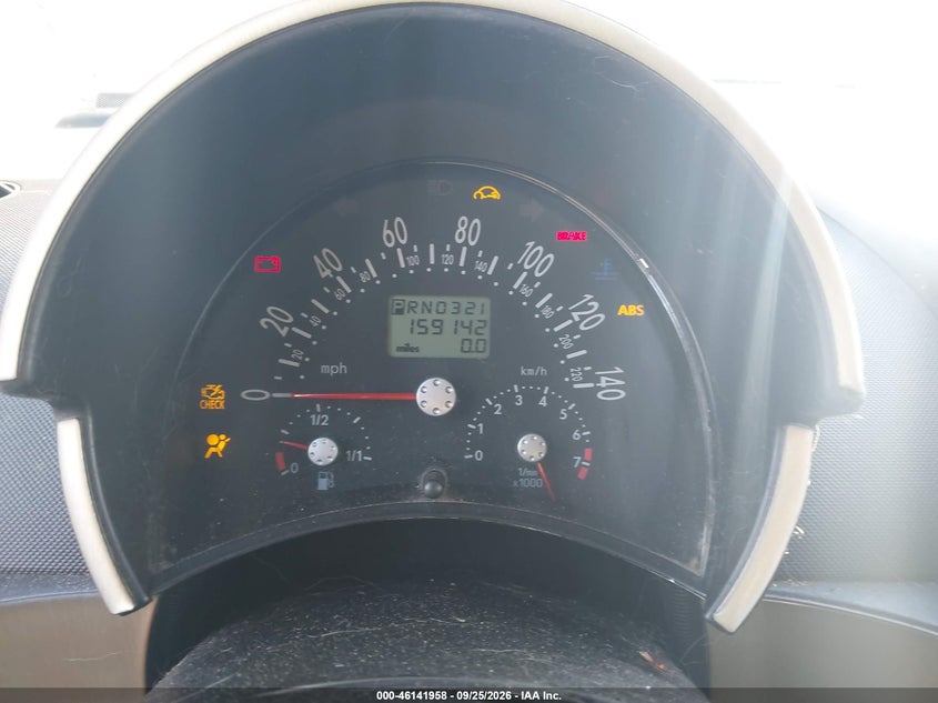 VOLKSWAGEN NEW BEETLE 2000 VIN 3VWCC21C2YM461960
