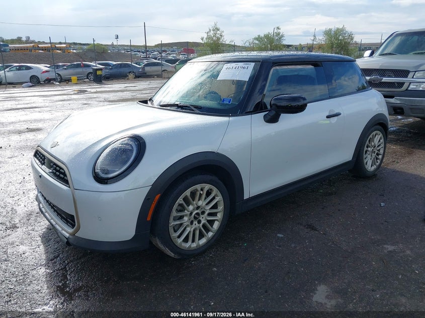 Vin: wmw13gd09s2w41554, lot: 46641695, mini hardtop cooper 20252
