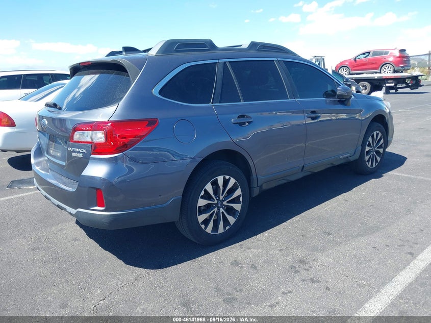 Vin: 4s4bsanc3g3288449, lot: 46641702, subaru outback 2.5i limited 20164