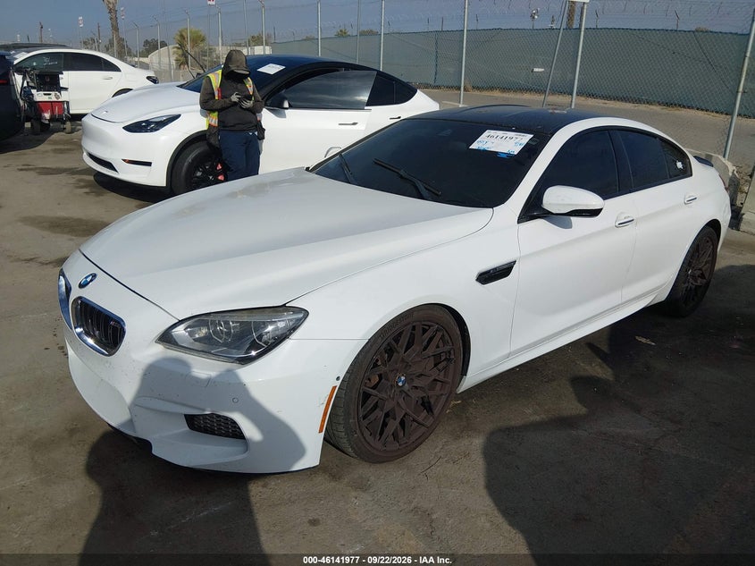 Vin: wbs6c9c53ed467080, lot: 46641711, bmw m6 gran coupe 20142