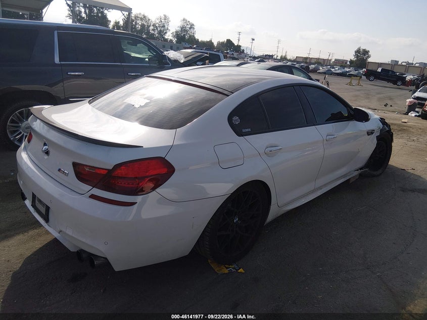 Vin: wbs6c9c53ed467080, lot: 46641711, bmw m6 gran coupe 20144