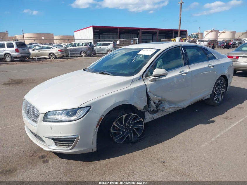 2020 Lincoln MKZ, Left Side, IAAI, VIN 3LN6L5LU3LR618720 — photo 2