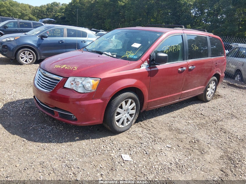 Vin: 2c4rc1bg5fr562795, lot: 46641749, chrysler town & country touring 20152
