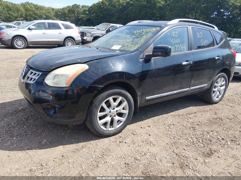 Vin: jn8as5mv4cw375915, lot: 46641759, nissan rogue sv w/sl pkg 20122
