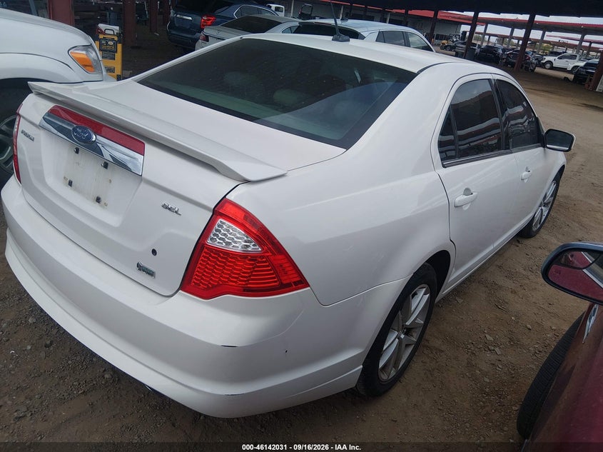 Vin: 3fahp0jg7ar223945, lot: 46641765, ford fusion sel 20104