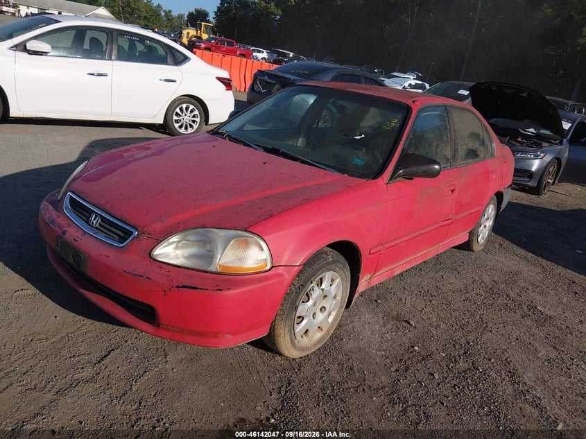 1998 Honda Civic Lx, Normal Wear & Tear, IAAI, VIN 2HGEJ6671WH517310 — photo 2