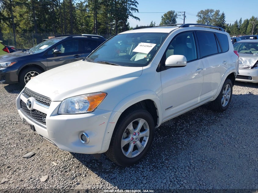 Vin: 2t3dk4dv0cw080960, lot: 46641783, toyota rav4 limited v6 20122