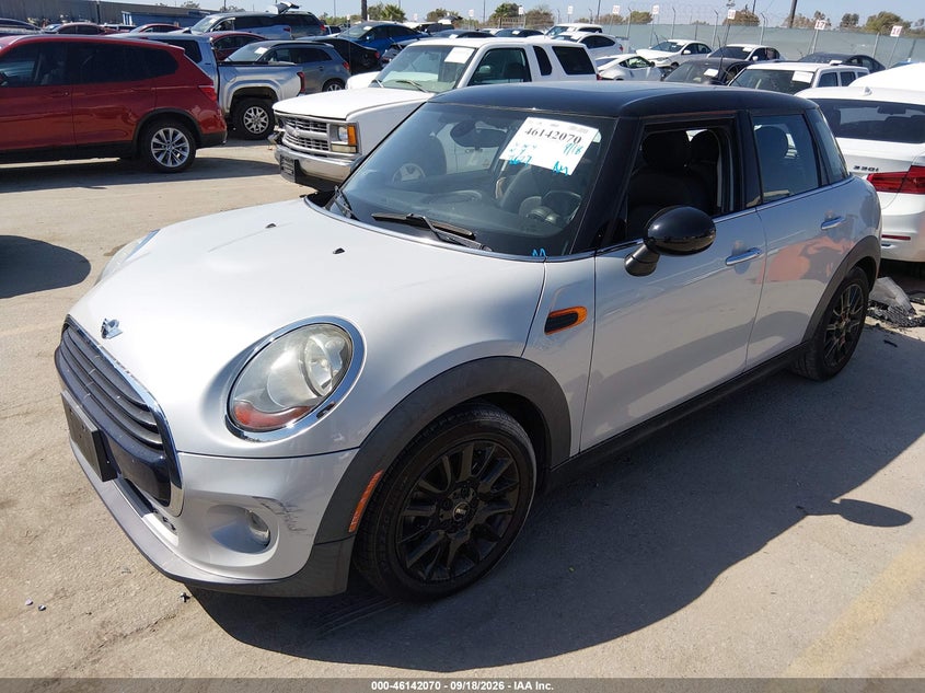 Vin: wmwxu1c35h2f77623, lot: 46641804, mini hardtop cooper 20172