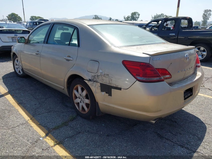 TOYOTA AVALON 2008 VIN 4T1BK36B88U279730