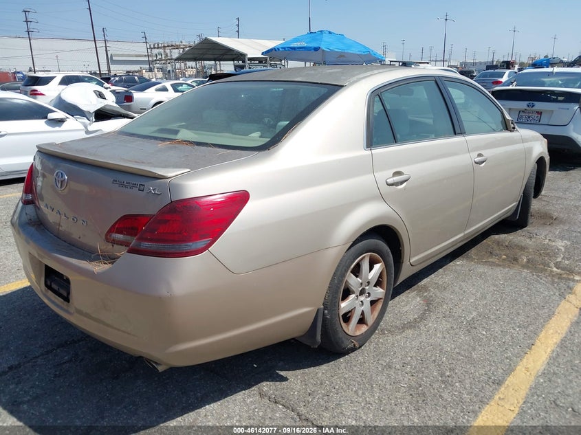 TOYOTA AVALON 2008 VIN 4T1BK36B88U279730