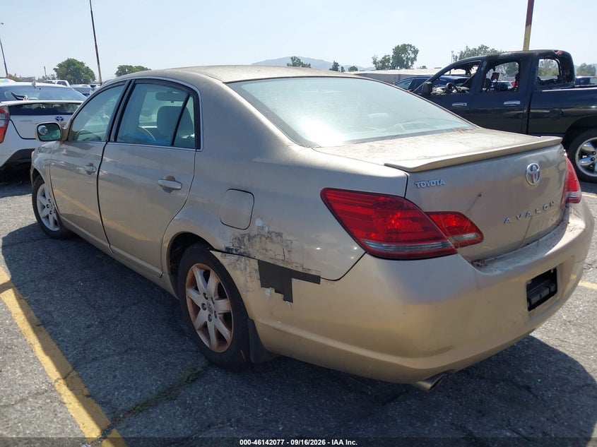 TOYOTA AVALON 2008 VIN 4T1BK36B88U279730