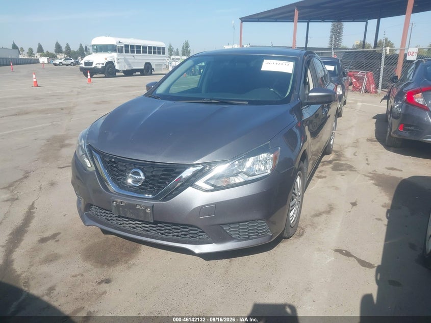 Vin: 3n1ab7apxhy259716, lot: 46641866, nissan sentra s 20172