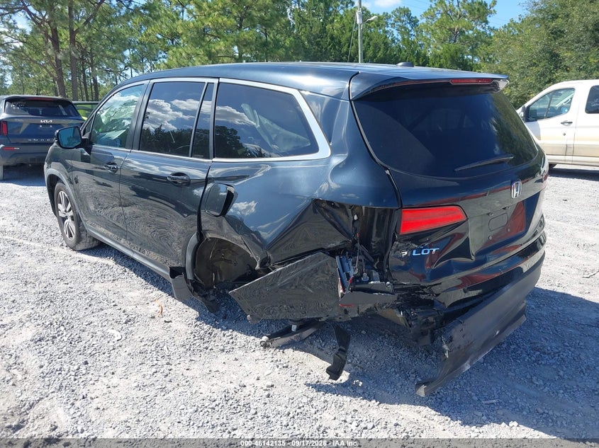 Vin: 5fnyf5h88gb017228, lot: 46641869, honda pilot ex-l 20163